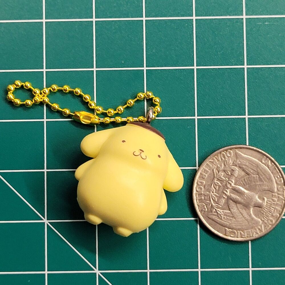 Pompompurin - Sanrio Yellow Ball Chain Charm